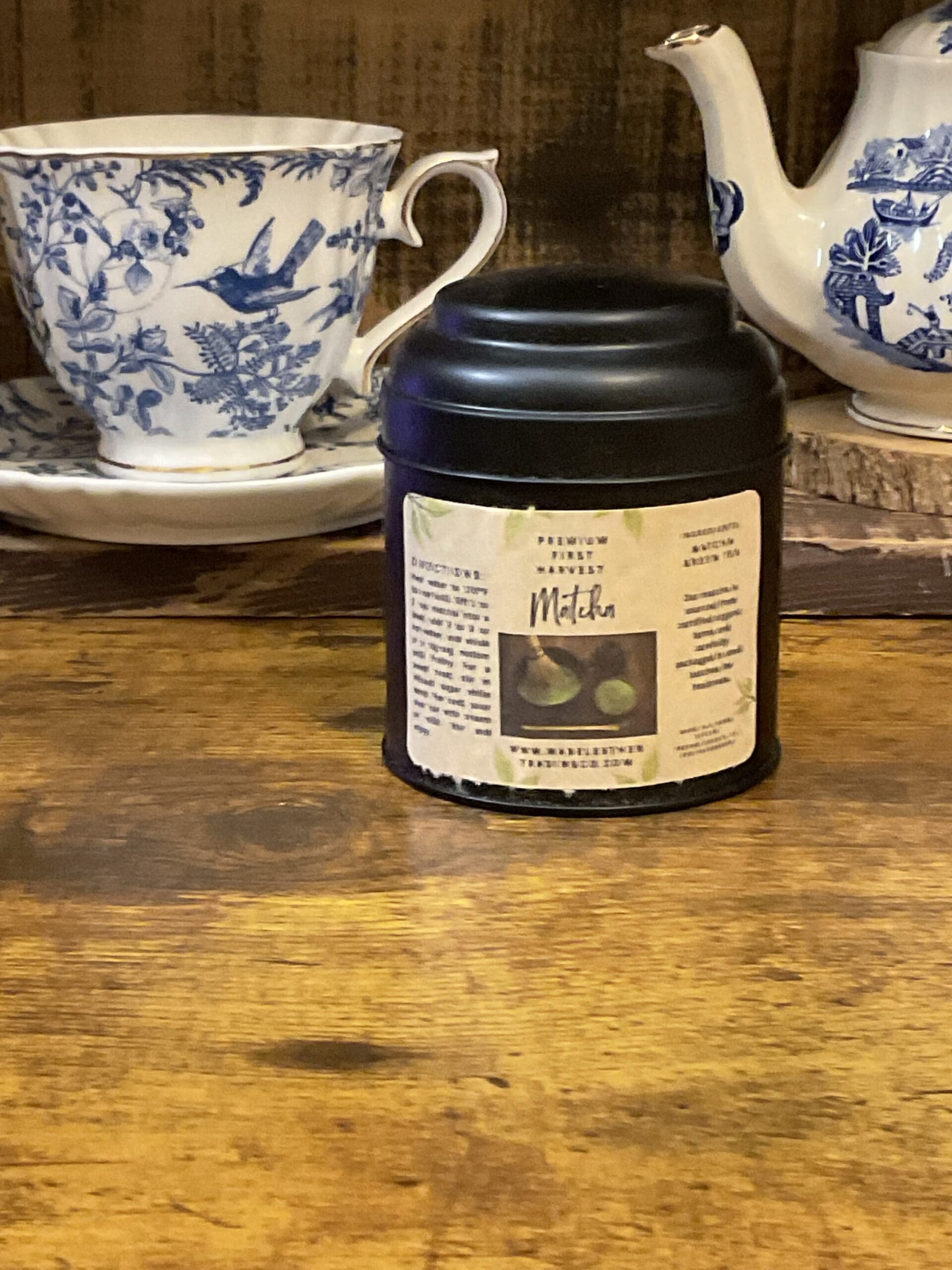 Premium first harvest matcha latte from Mabel Esther Trading Co